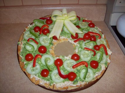 Wreath Pizza